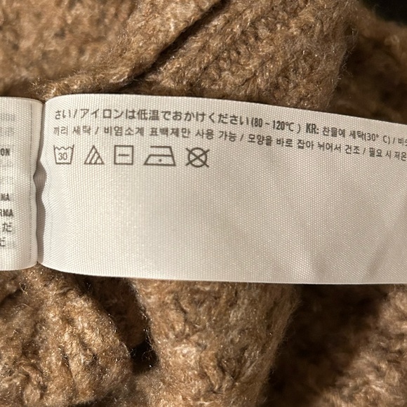 Abercrombie & Fitch Tan Knit Cardigan Size M - Picture 6 of 6